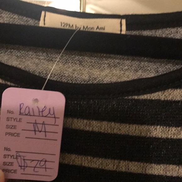 NWT Mon Ami striped dress, long sleeve - Picture 3 of 4